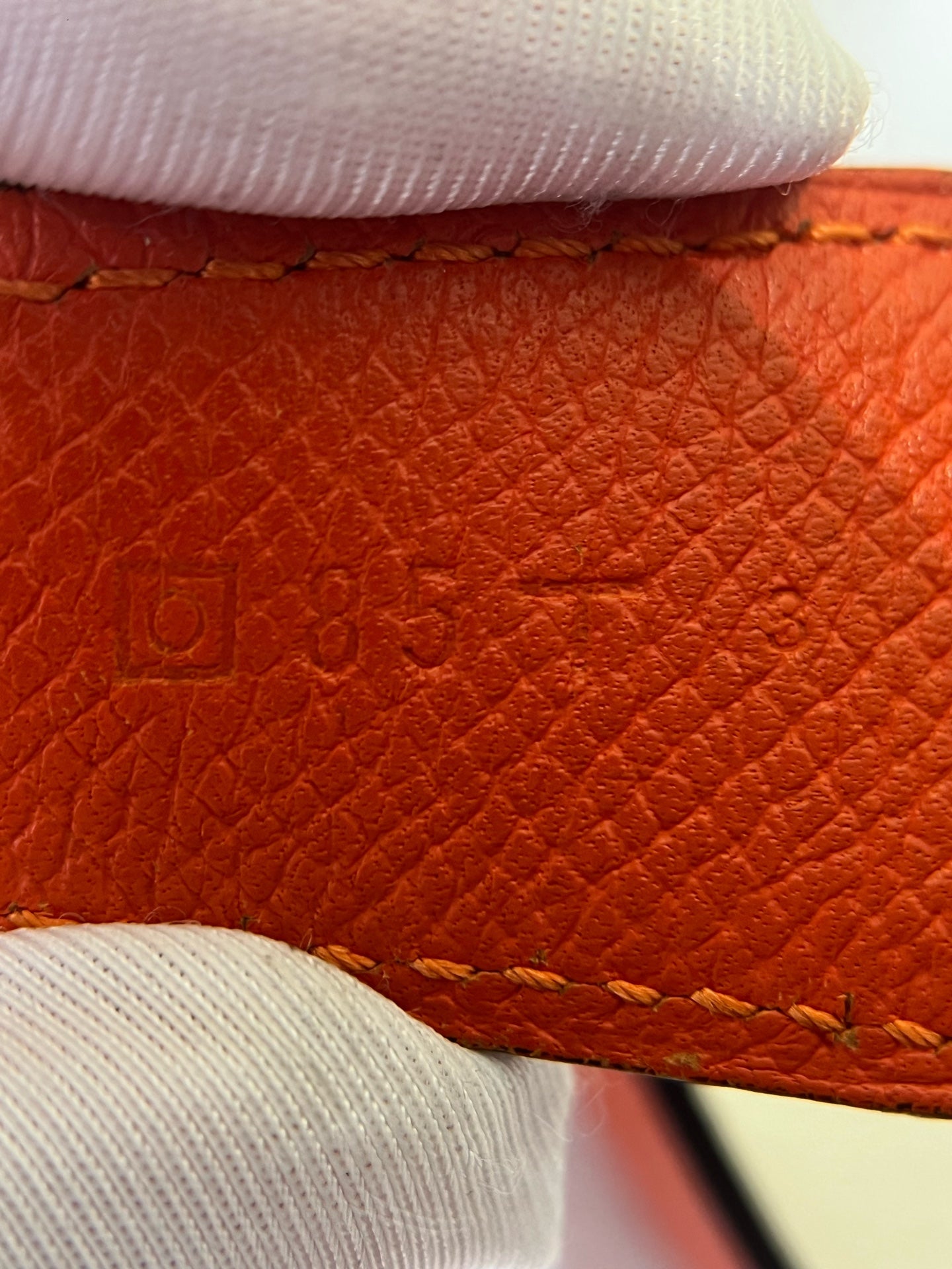 Hermes Orange Belt