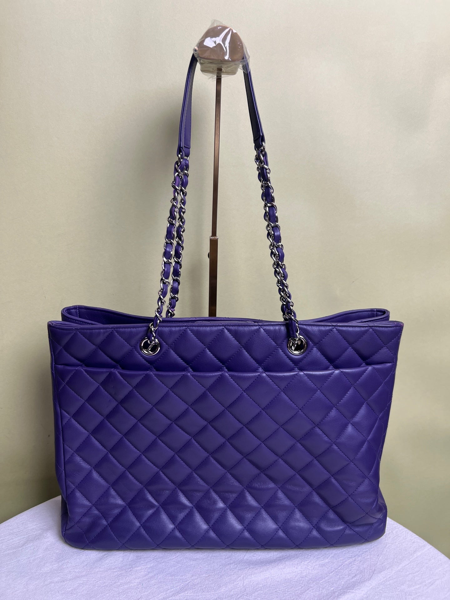 Chanel Purple Tote