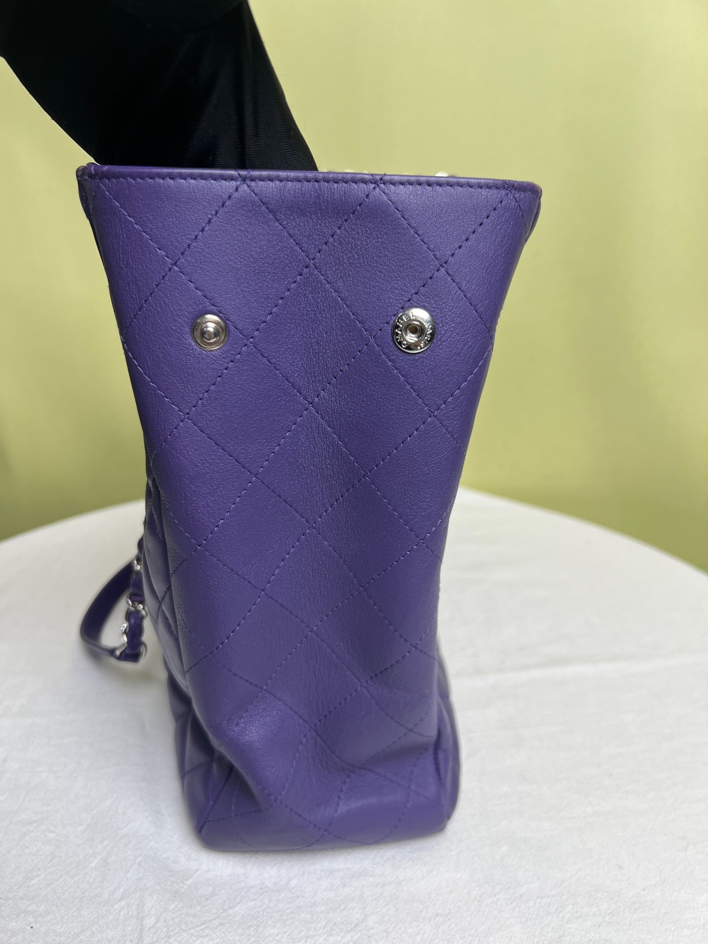 Chanel Purple Tote