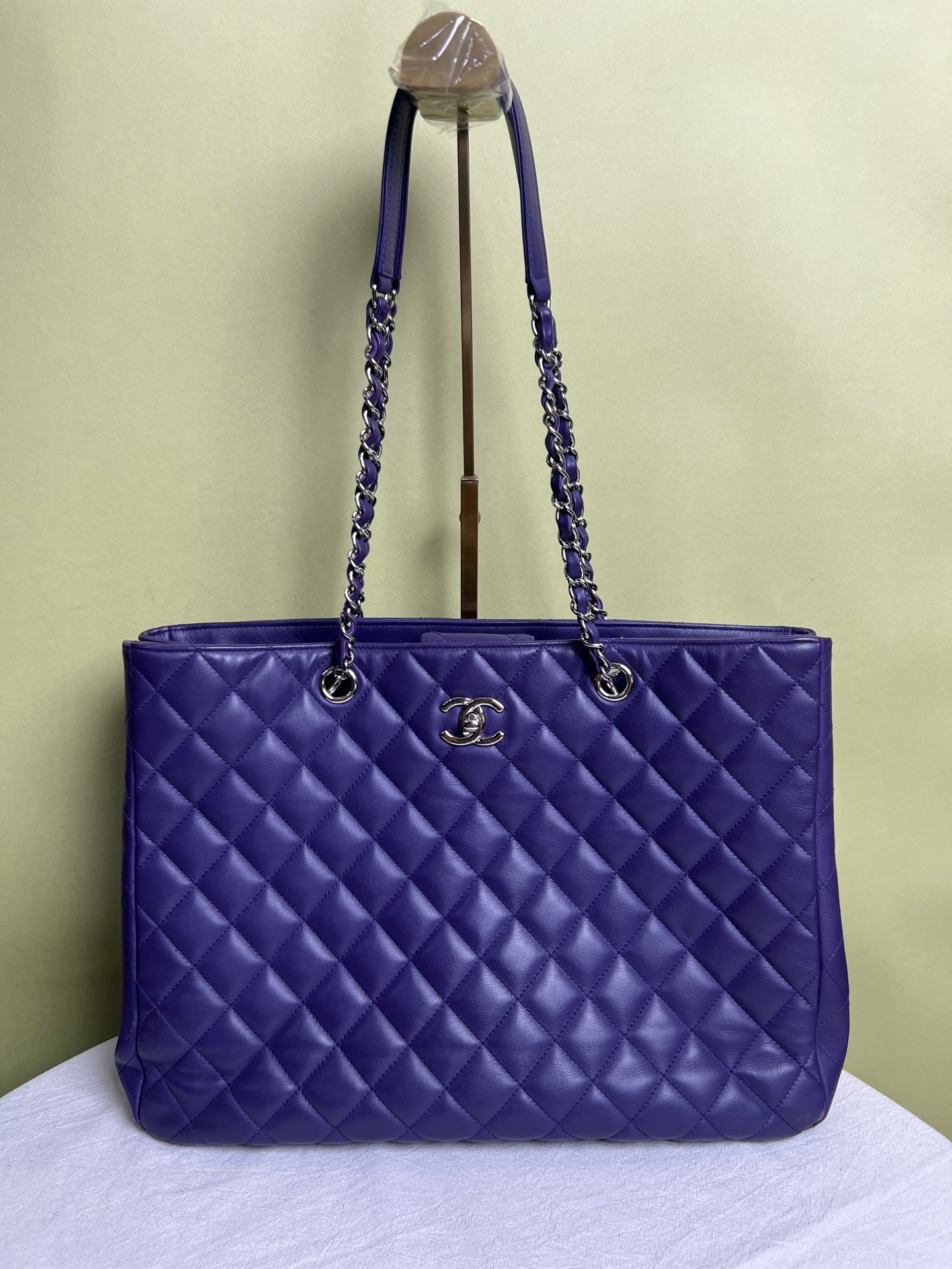 Chanel Purple Tote