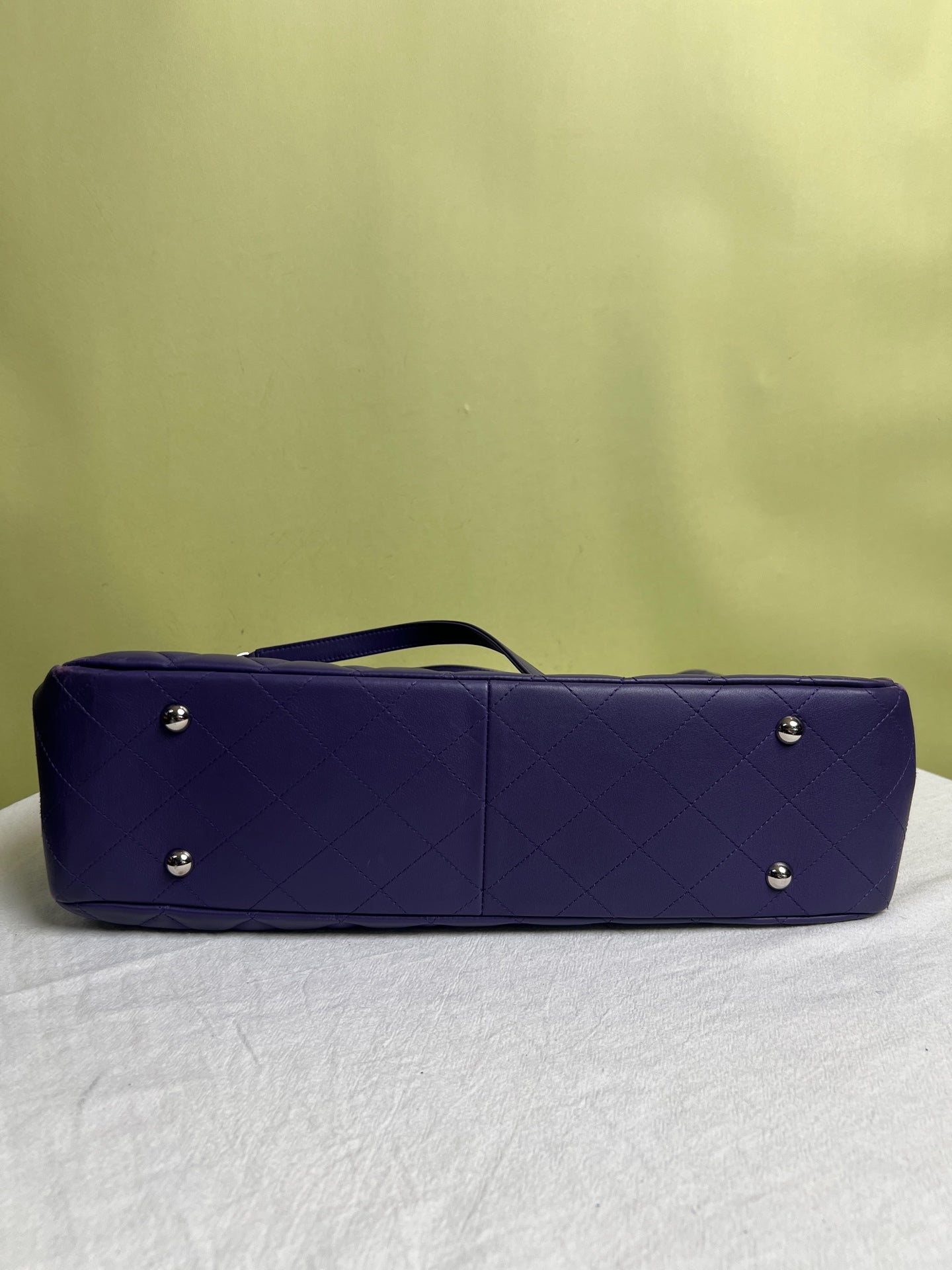 Chanel Purple Tote