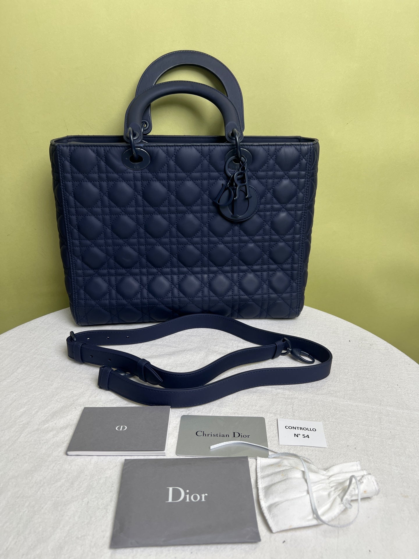 Dior Blue Shoulder Bag