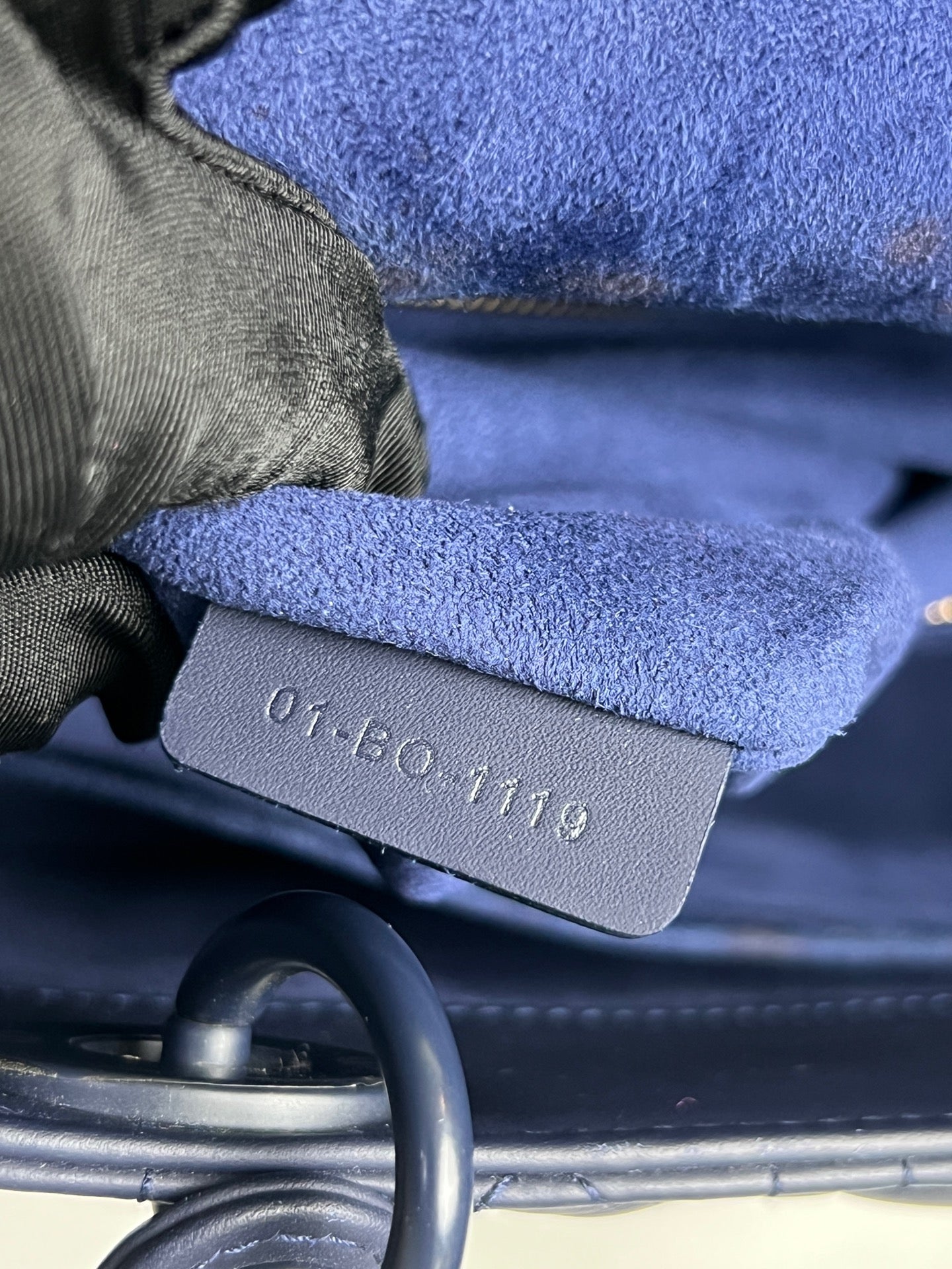 Dior Blue Shoulder Bag